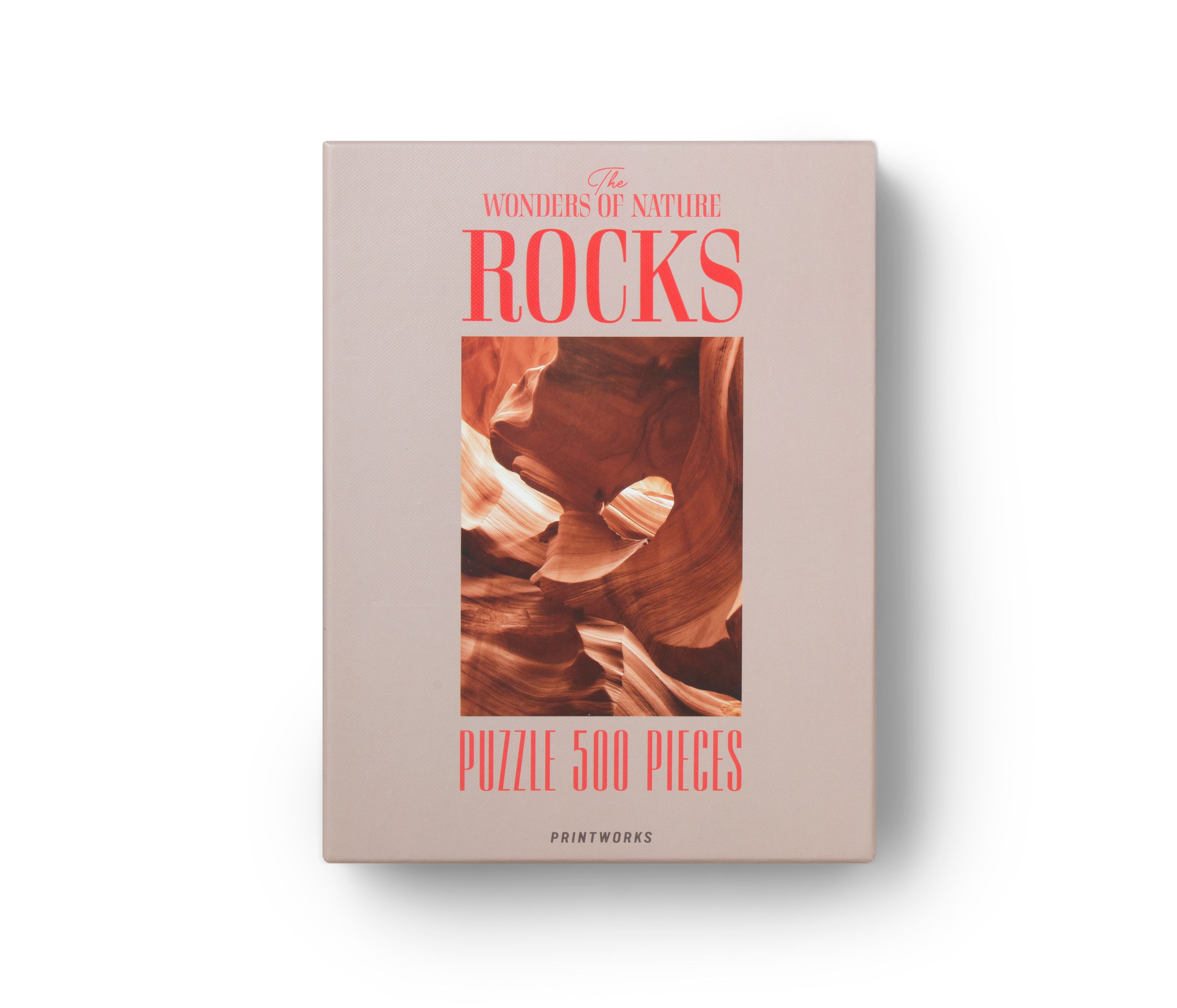 PrintWorks 500 Pieces Wonder of Nature Puzzle Rocks