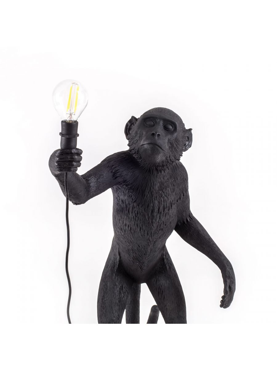 LAMPADA SELETTI RESINA MONKEY LAMP SEDUTA ART 14882— LADUEMILA