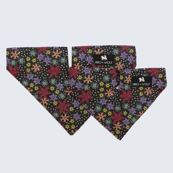 Christmas Snowflakes Dog Bandana