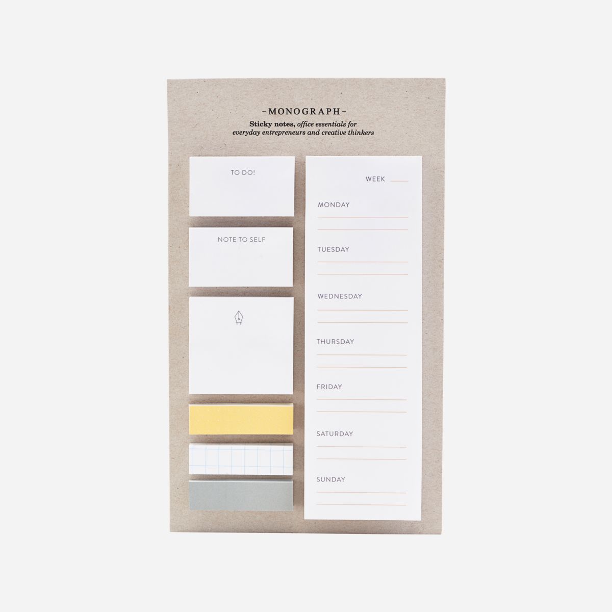 Monograph Sticky Notes