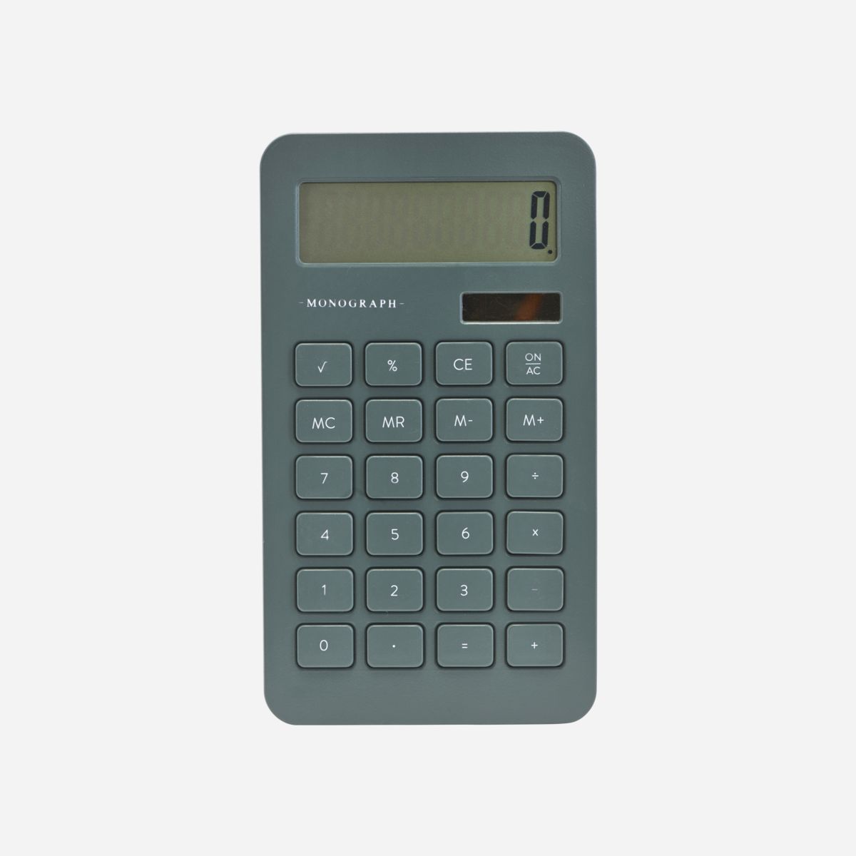 Monograph Dusty Green Calculator