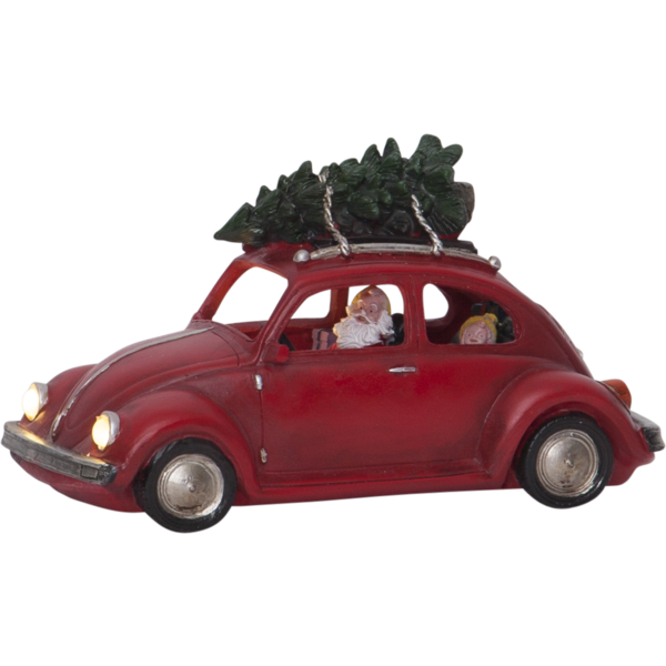 Star Trading Santa in a Car