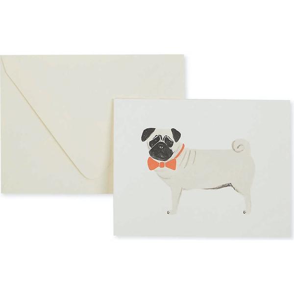 Rifle Paper Co. Pug Cards Pack Of 8