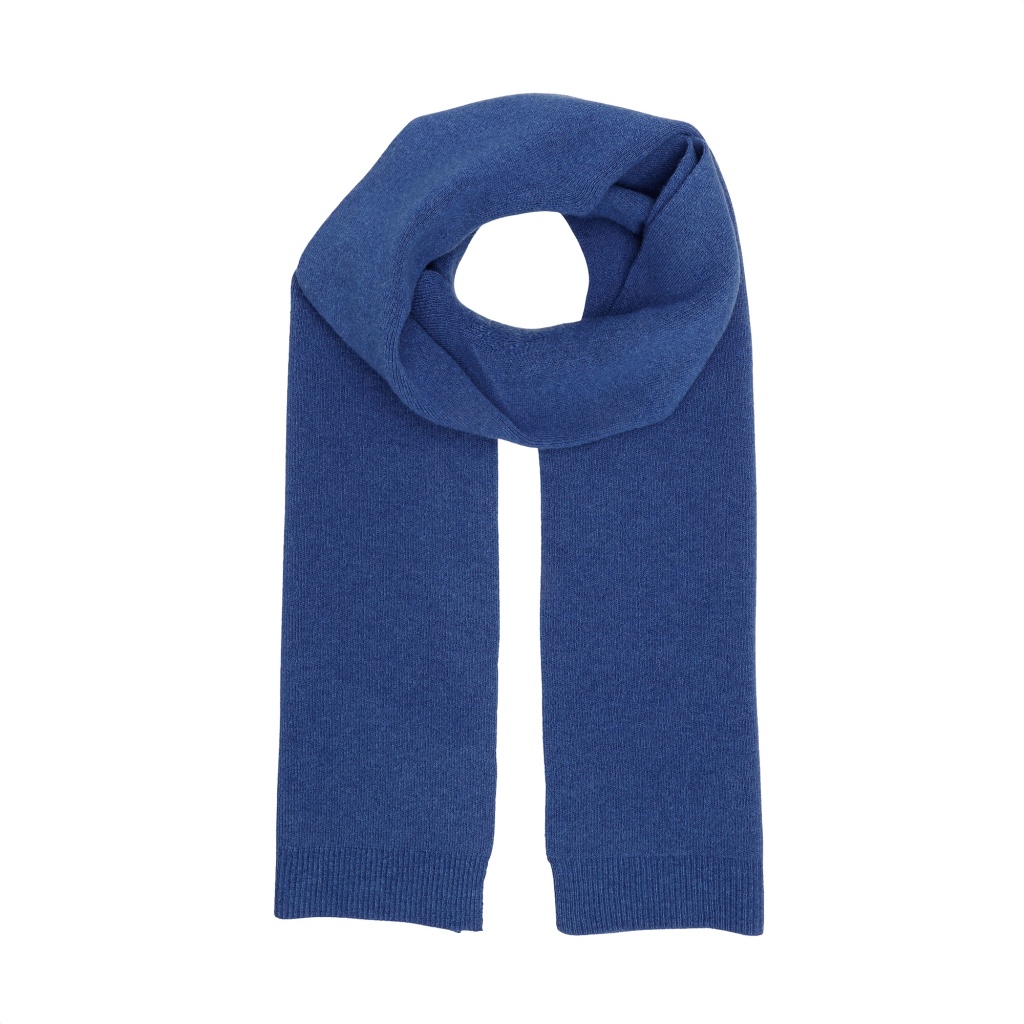 Colorful Standard CS5082 Merino Wool Scarf Royal Blue