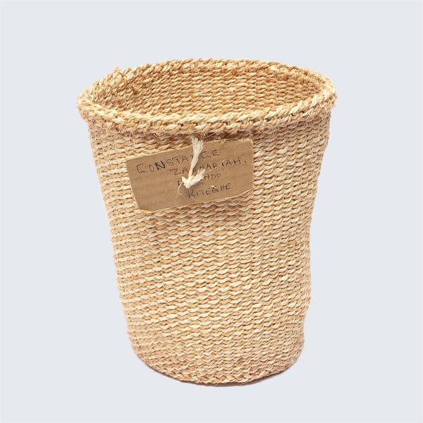 Kenyan Sisal Baskets Constance Tall Natural