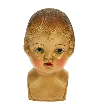 Meander  Vintage Doll Head