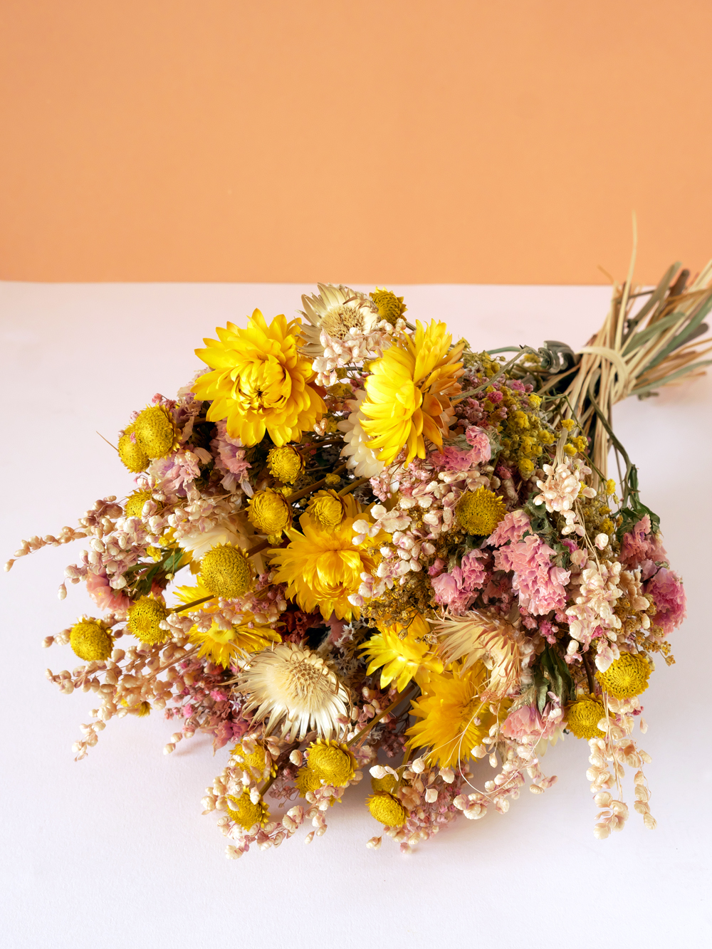 Pompon Bazar Bouquet of Dried Flowers "Impressionist"