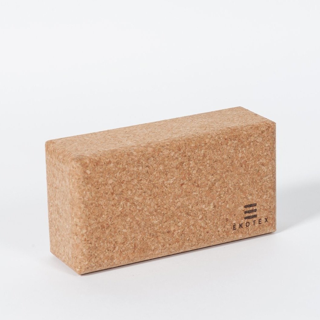 Cork Yoga Brick Ekotex Yoga