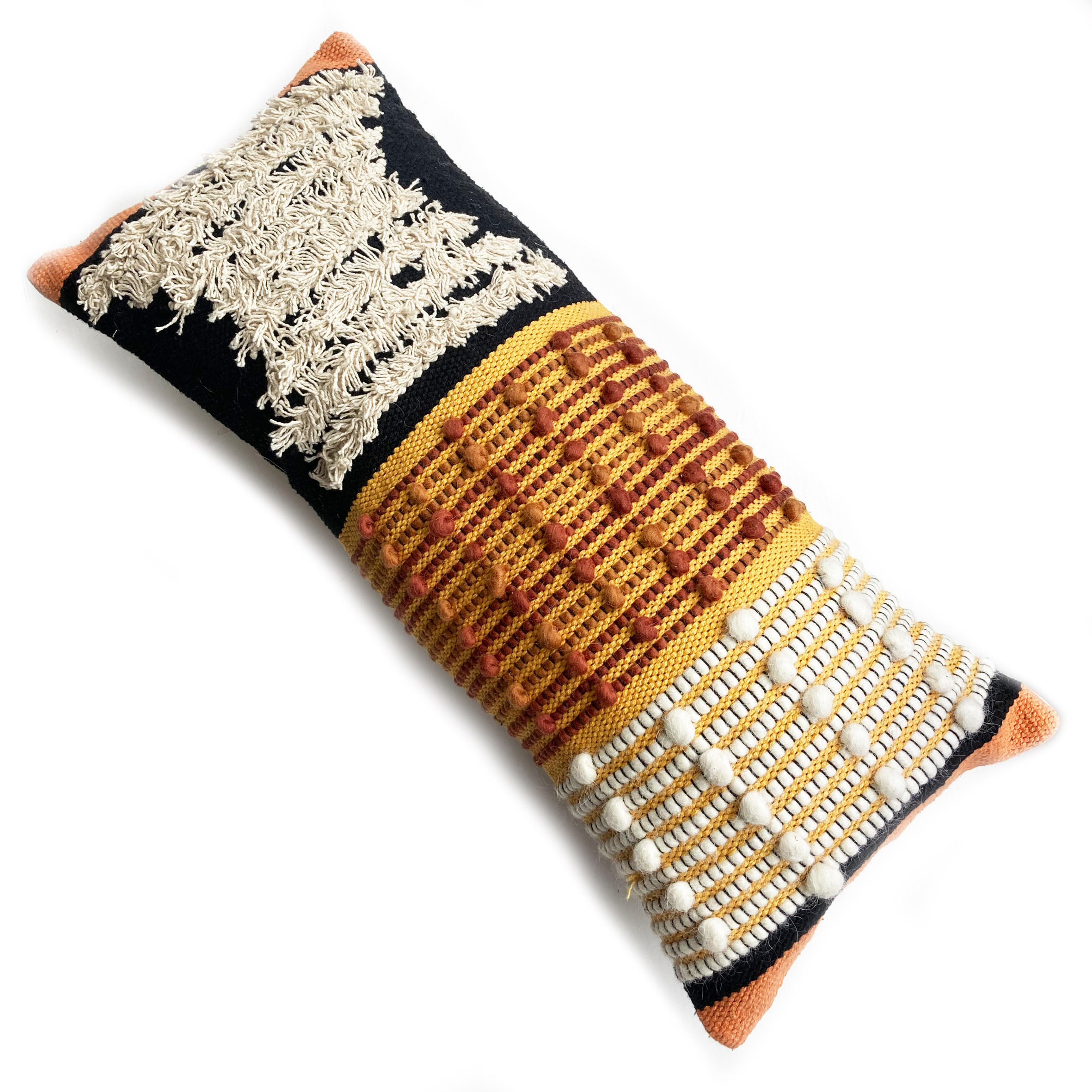 Decorative Multi-Colour Handwoven Sofa Cushion