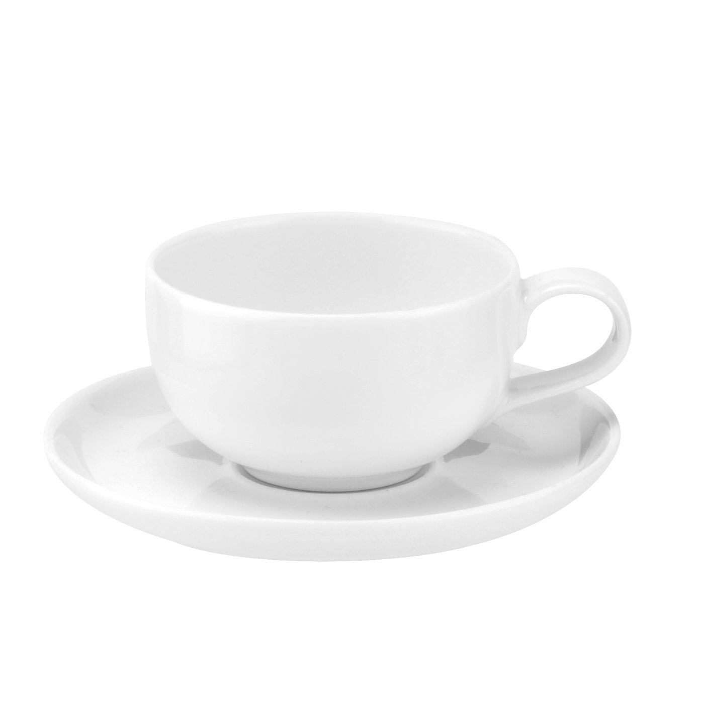 Portmeirion Choices Cup & Saucer 3.6oz White 