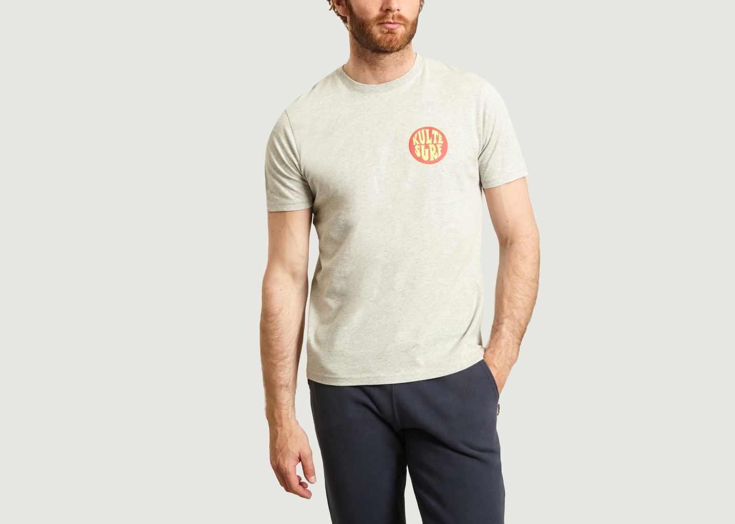 Kulte Grey Kulte Surf T Shirt