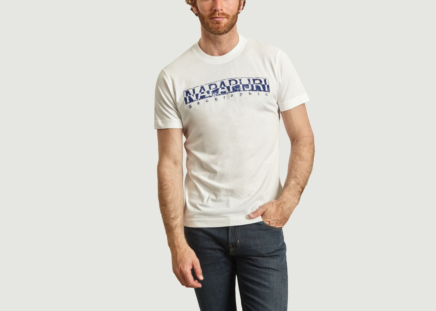 Napapijri White Solanos T Shirt