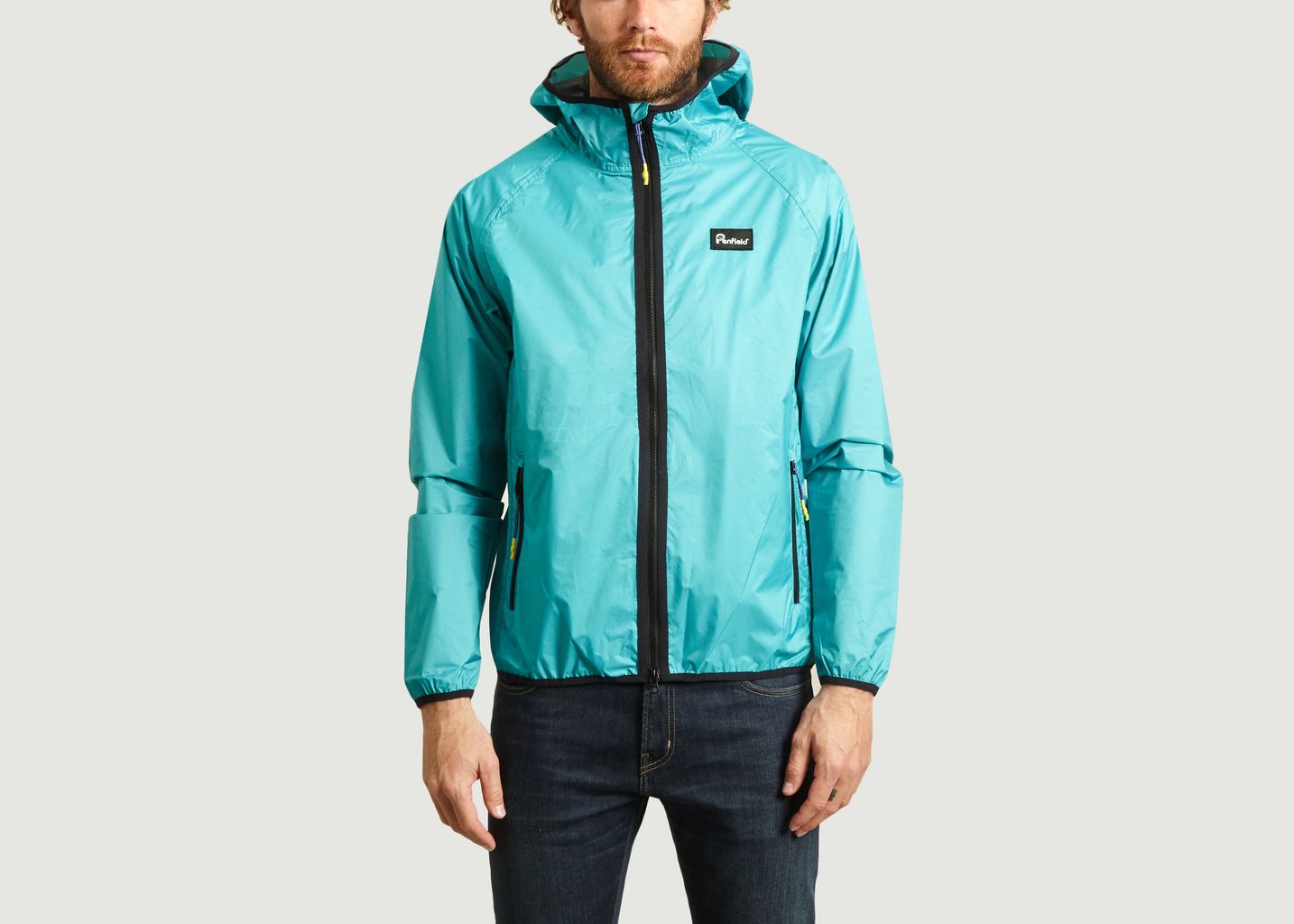 Penfield Turquoise Blue Bonfield Windbreaker Jacket