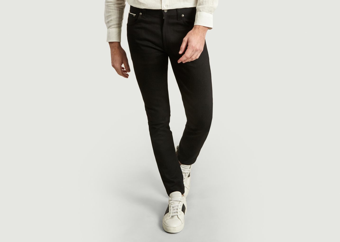 Nudie Jeans 12 75 Oz Black Organic Cotton Lean Dean Jeans