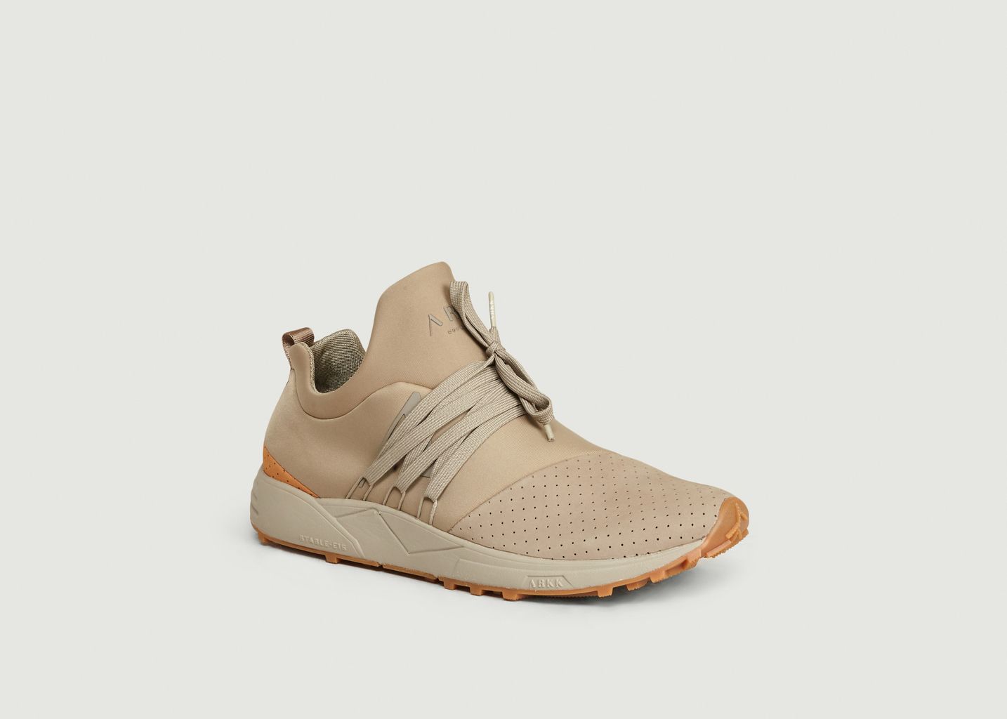 Arkk Copenhagen Khaki Brown Raven Nubuck S E 15 Vibram Trainers