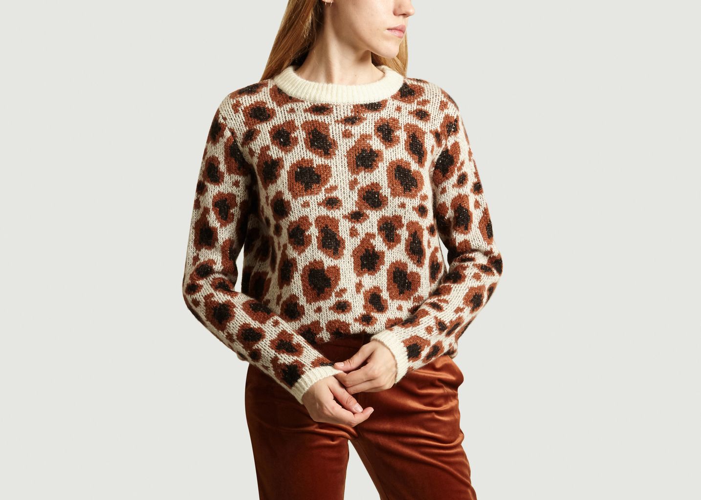 La Petite Française Brown Praline Jumper