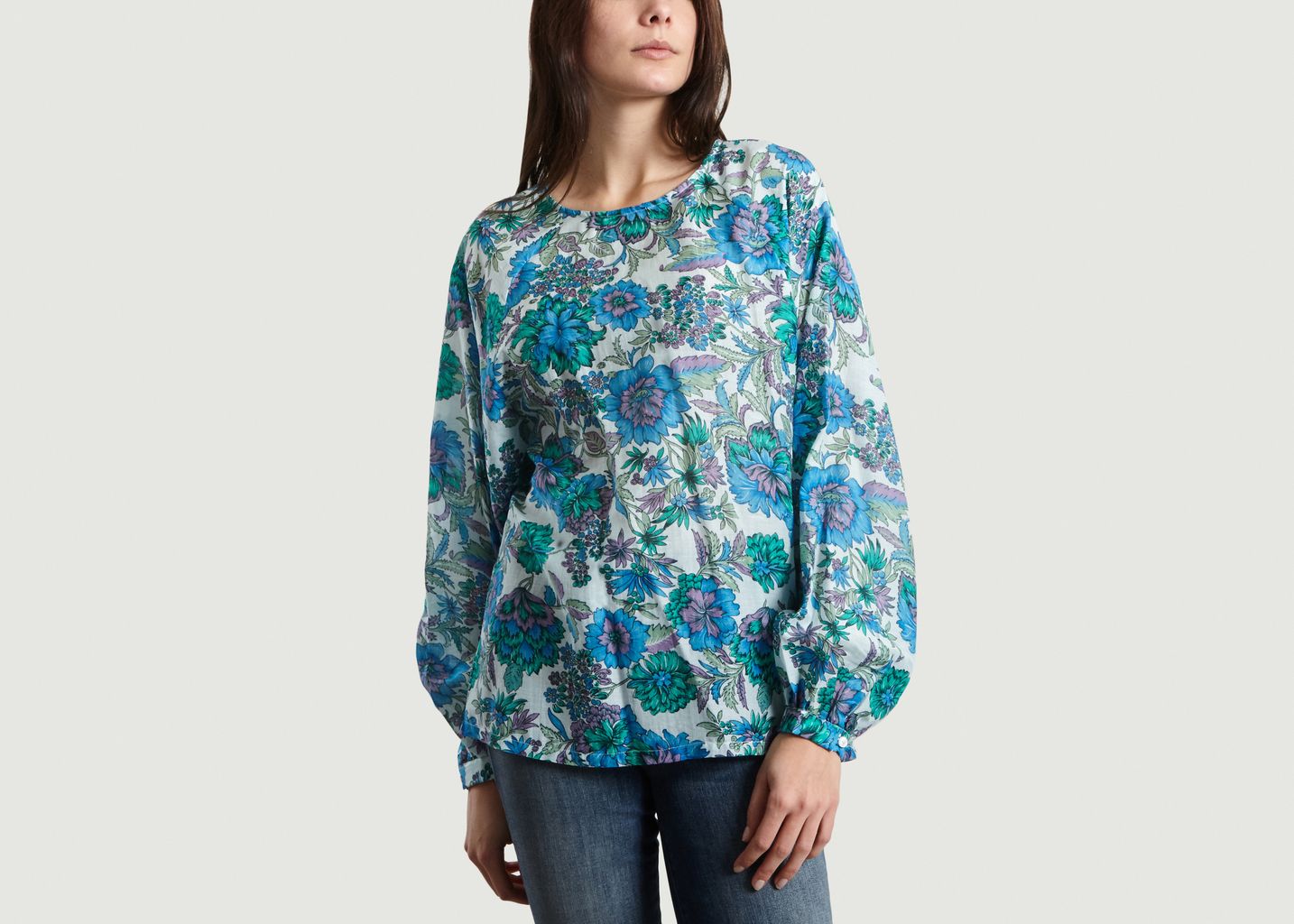 Essentiel Antwerp Scarlett Floral Printed Blouse