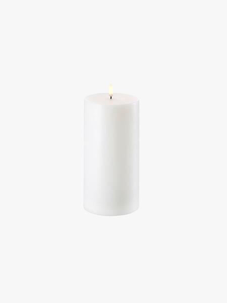 UYUNI LIGHTING Led Pillar Candle 5.8 X 10.1 Nordic White