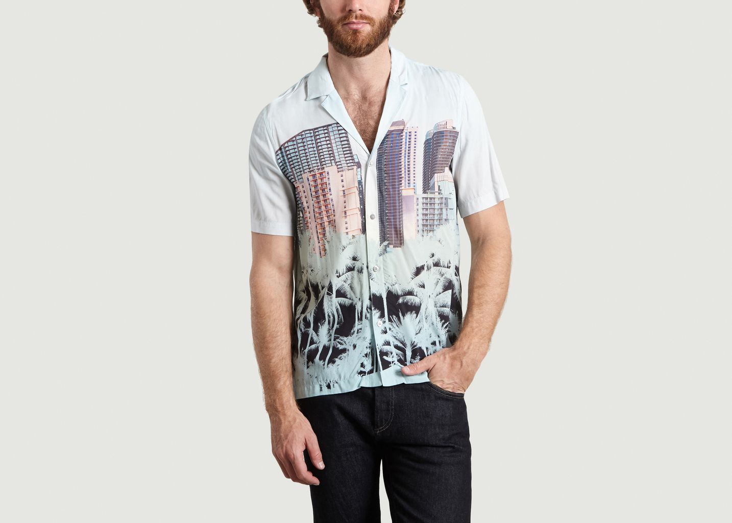 M.X MAXIME SIMOËNS Multicolour Building Shirt