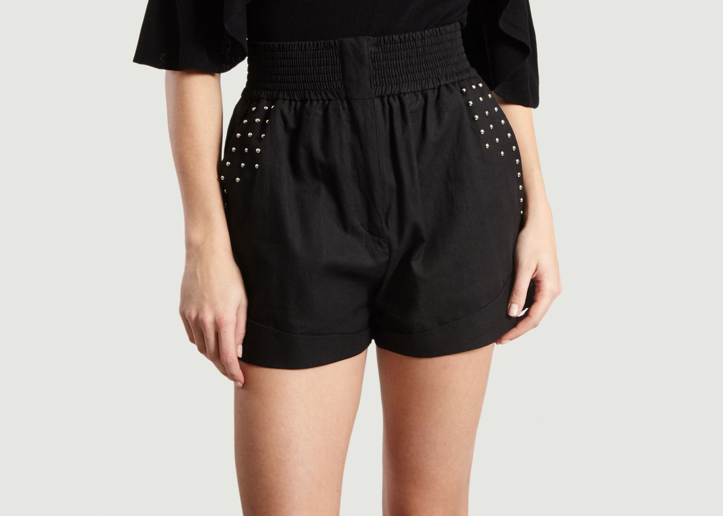 IRO Black Lavishly Shorts