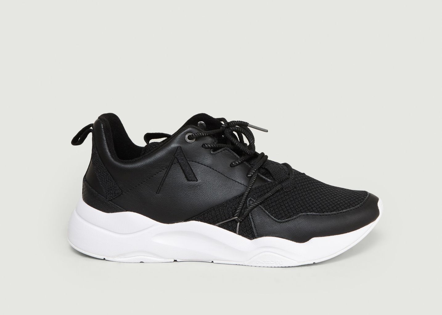 Arkk Copenhagen Black Asymtrix Mesh Trainers