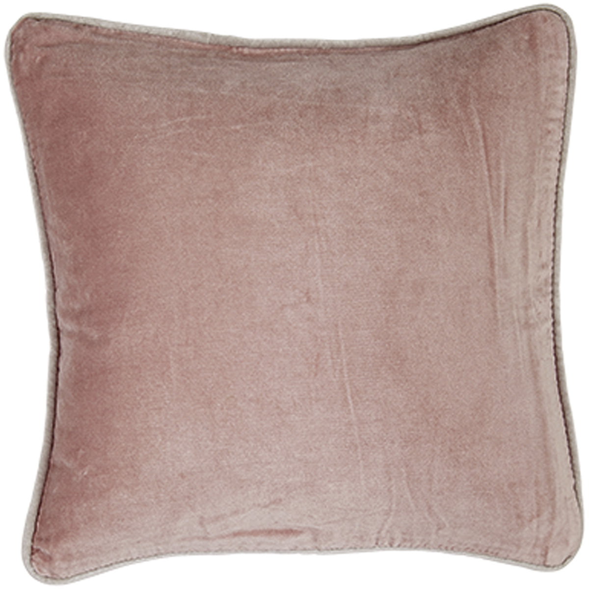 Liv Interior 45 x 45cm Mauve Velvet Cushion