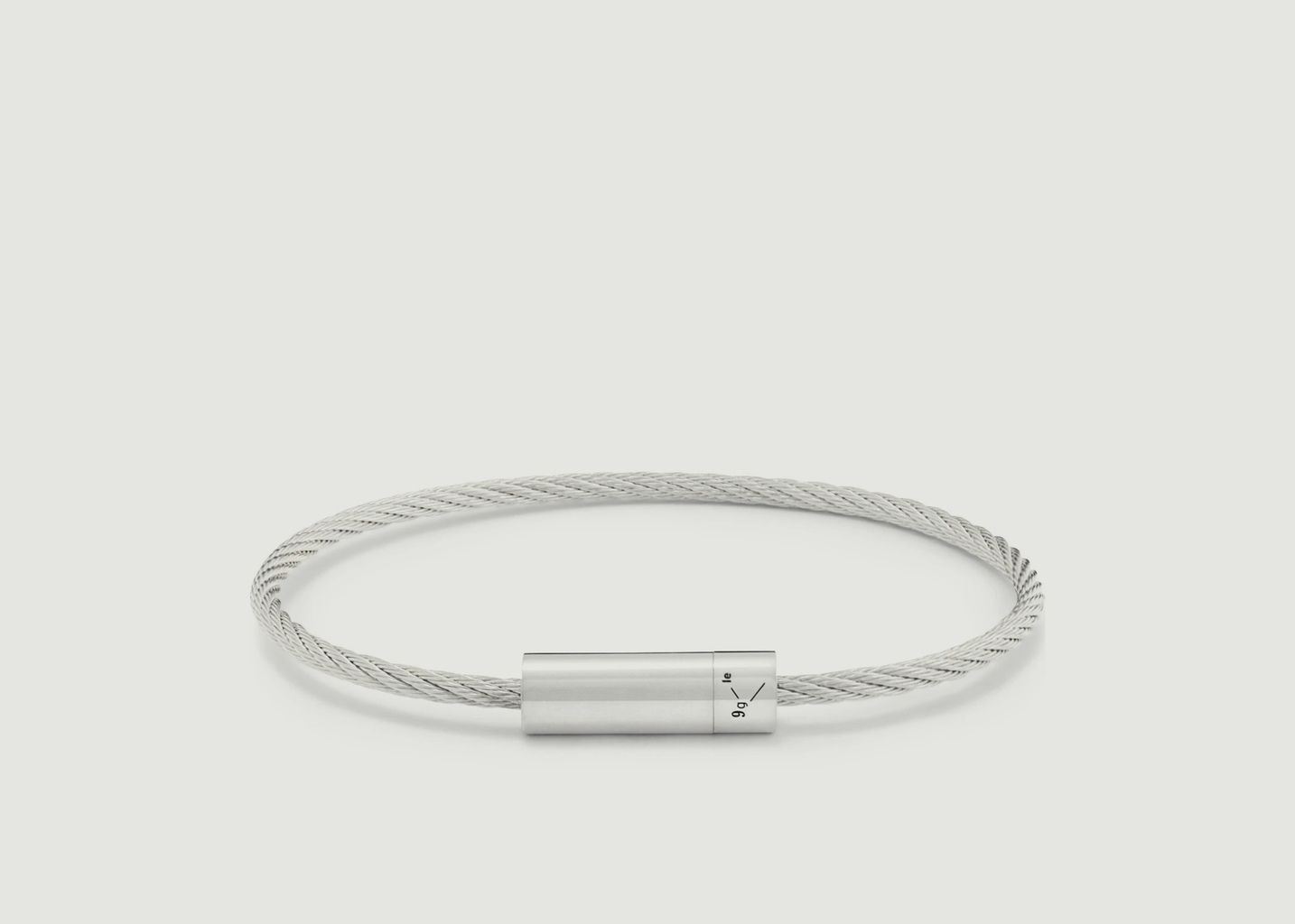 Le Gramme Double Cable Bracelet 925 Silver