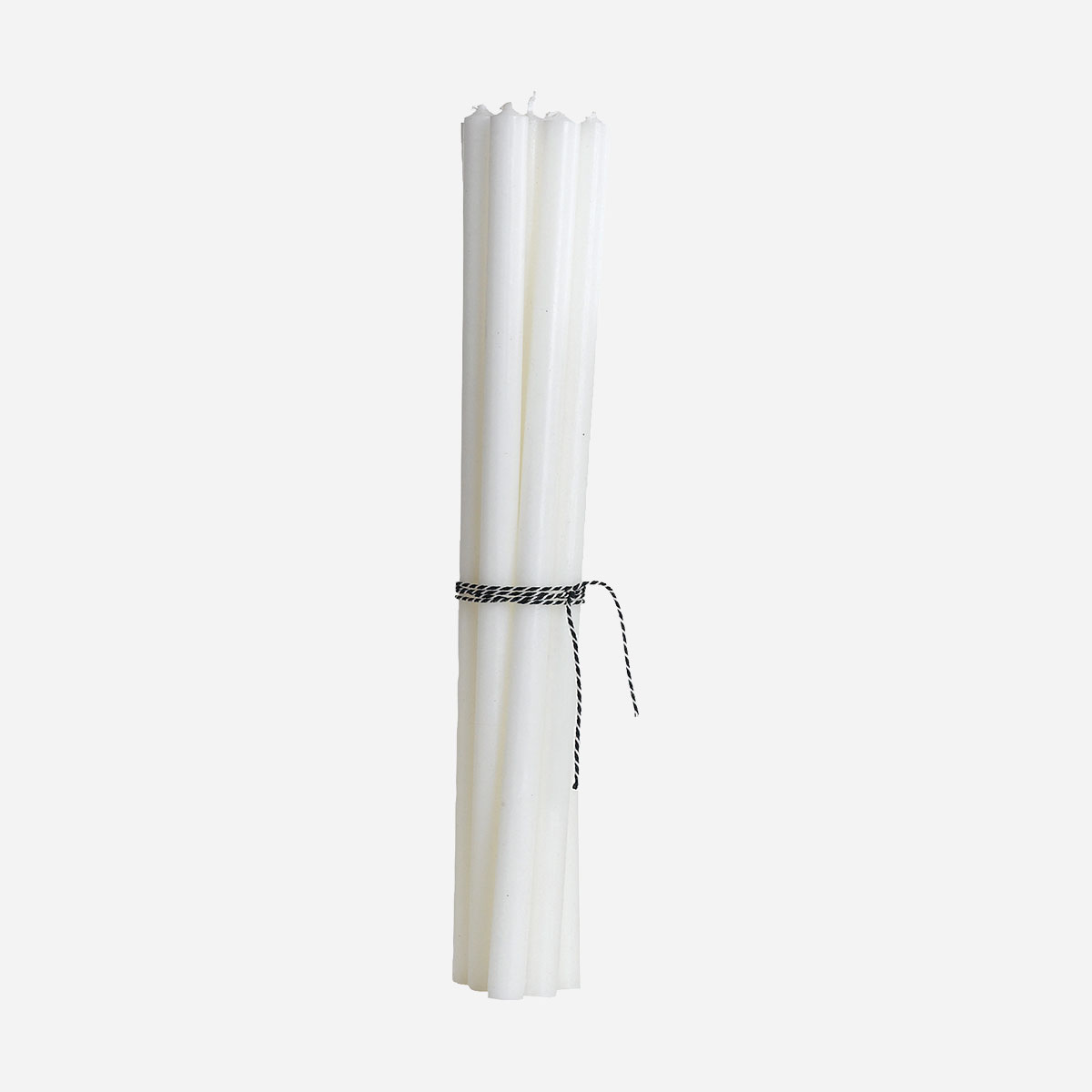 House Doctor Pencil Candles White 10 Pieces