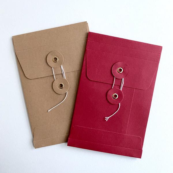 Meticulous Ink String And Washer Envelopes