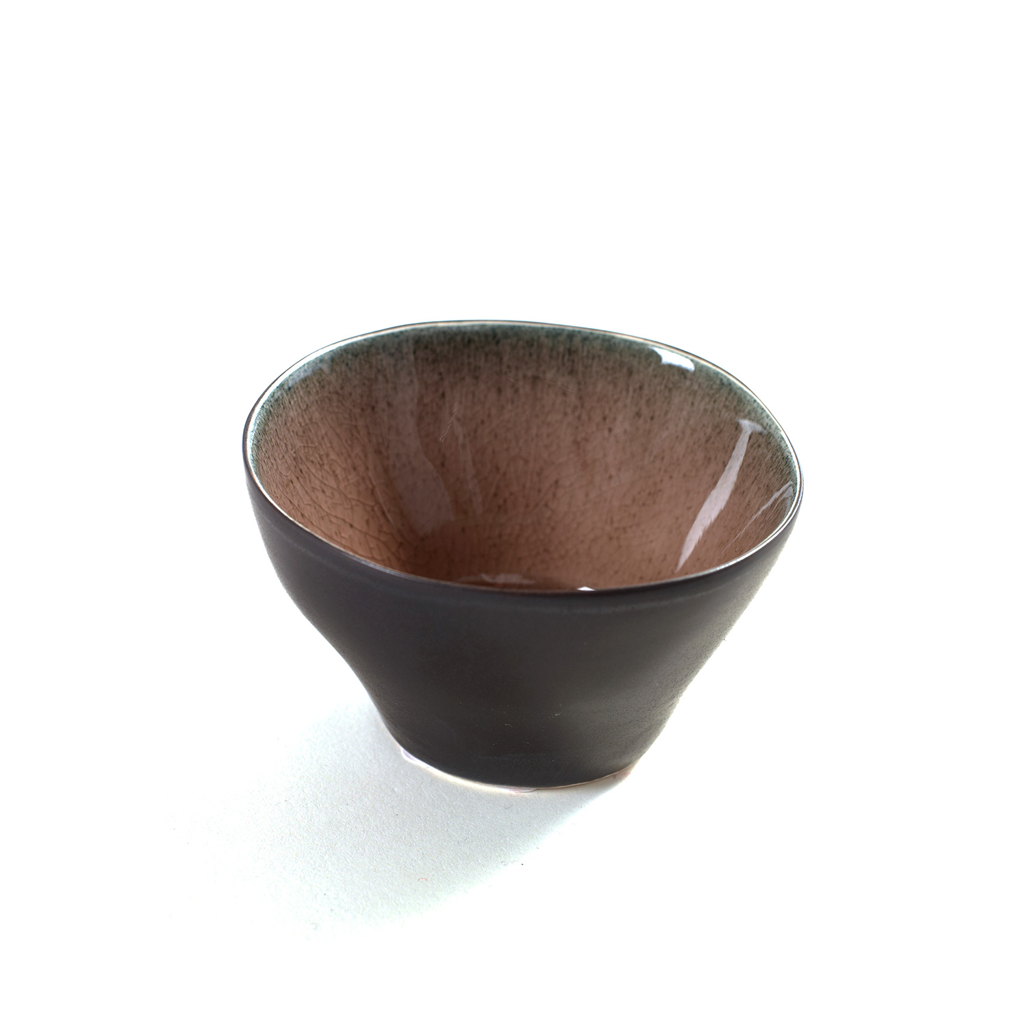 Pascale Naessens for Serax Pure - Small Brown Ceramic Bowl - 4 Pieces