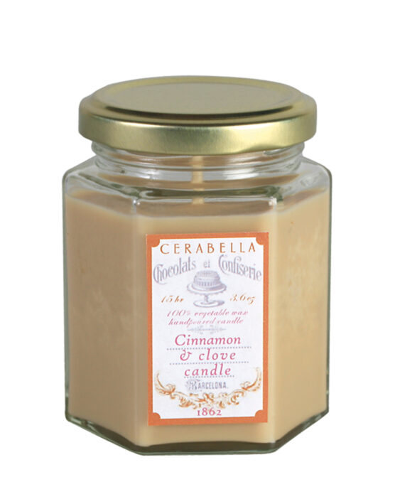 Cerabella 6x8.5cm Cinnamon & Clove Candle