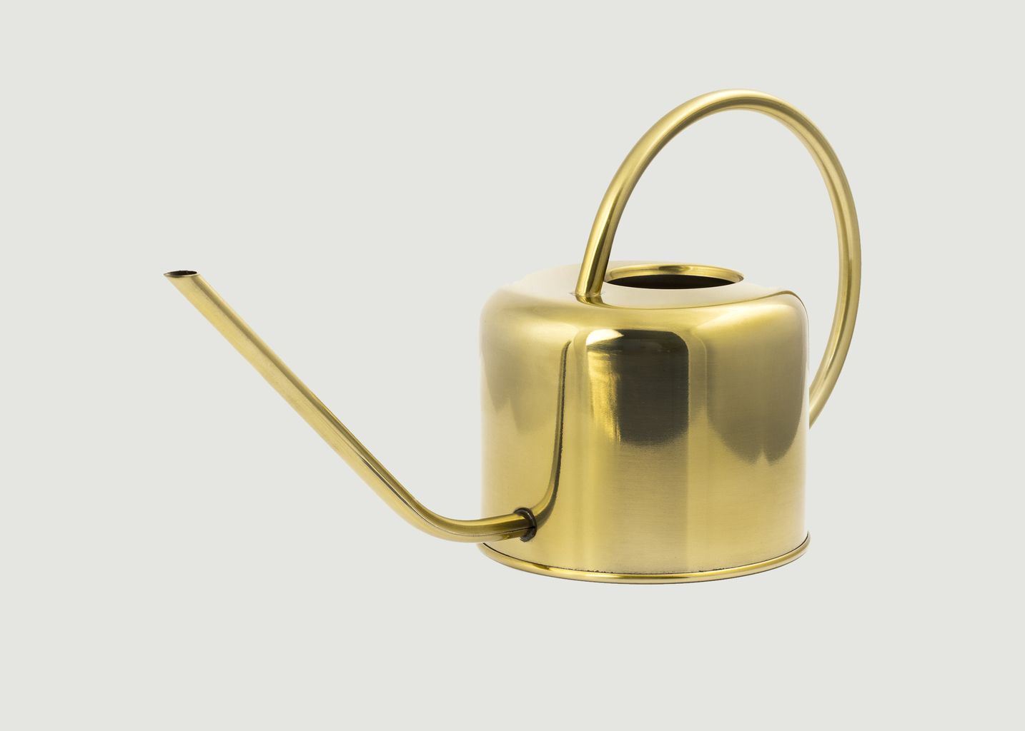 Kikkerland Design Vintage Brass Watering Can