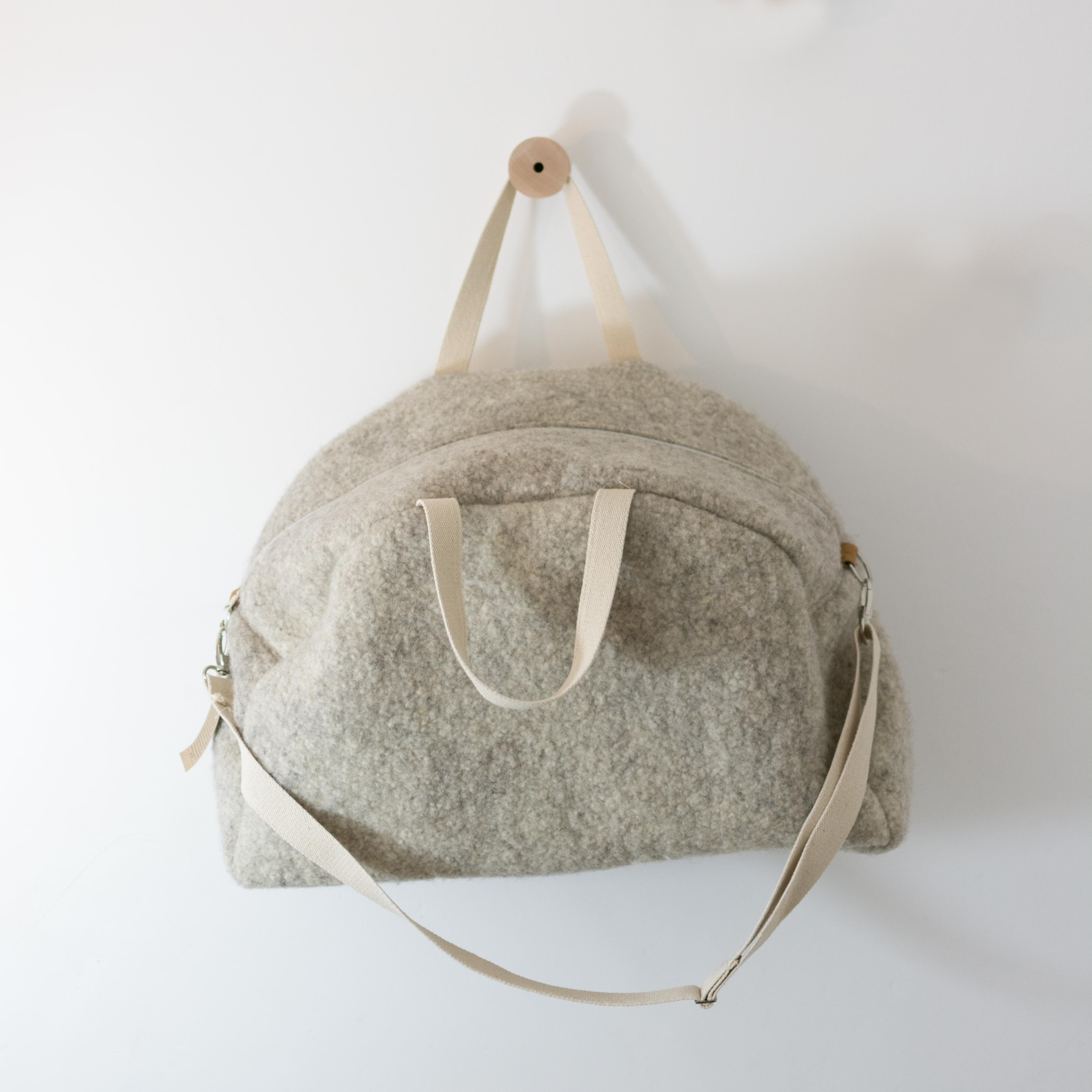 Heloise Levieux Wool Felt Travel Bag