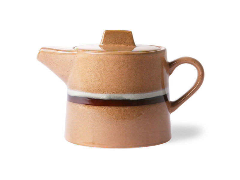 Ceramic 70's Tea Pot Stream