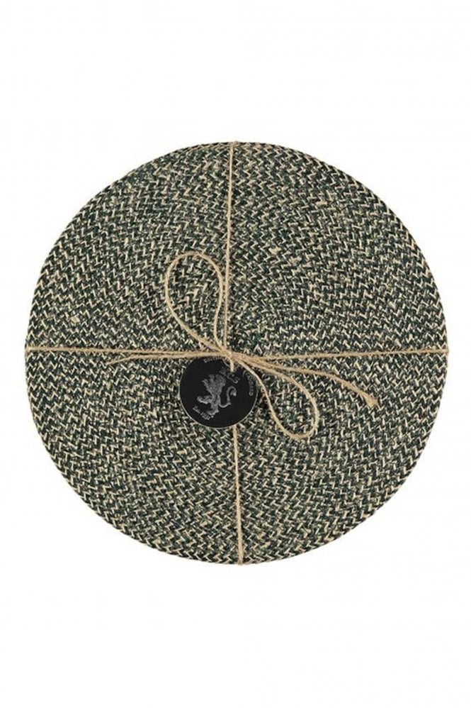 The Home Collection Set of 4 Woven Jute Placemats