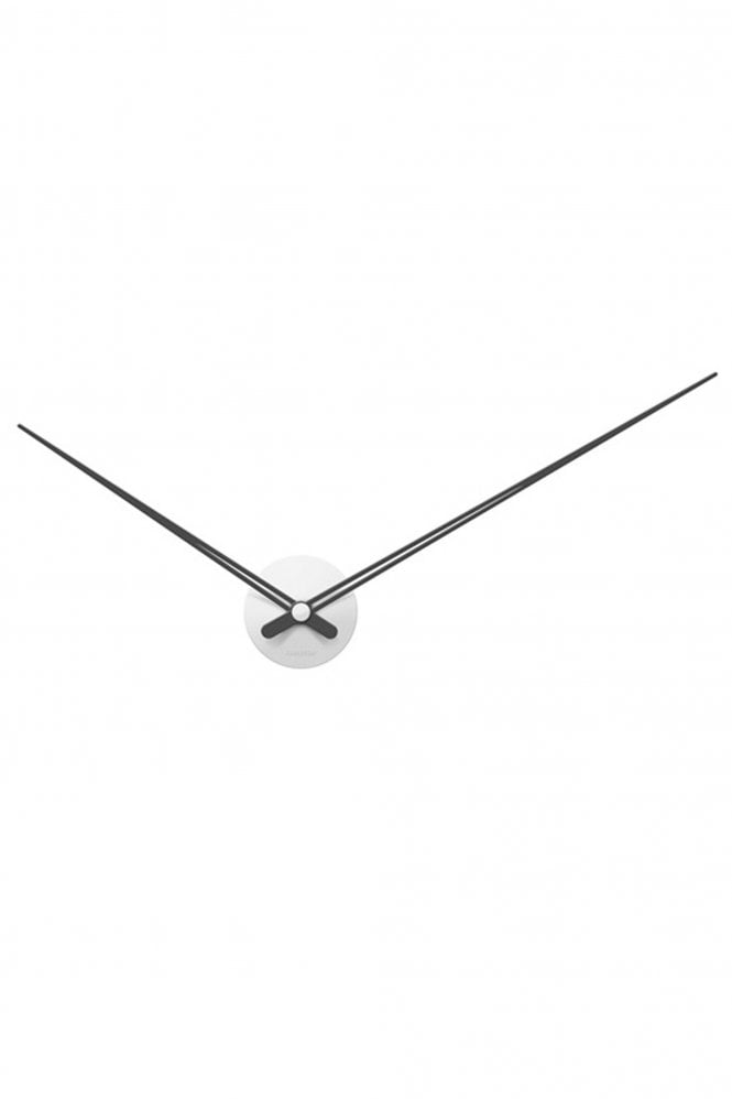 White LBT Sharp Wall Clock