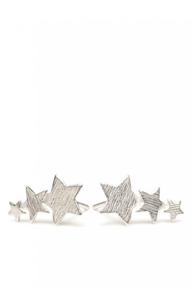 Pernille Corydon Shooting Stars Earrings In Silver
