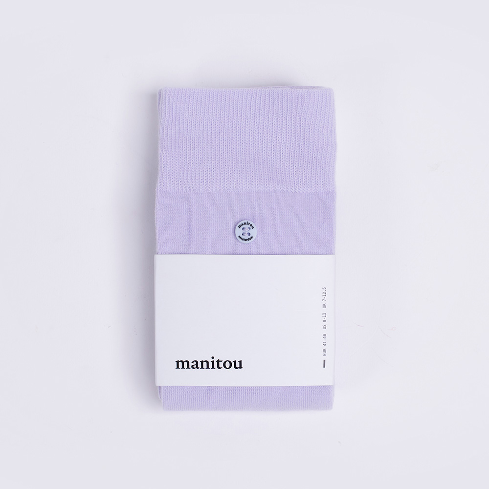 Lilac Cotton Socks