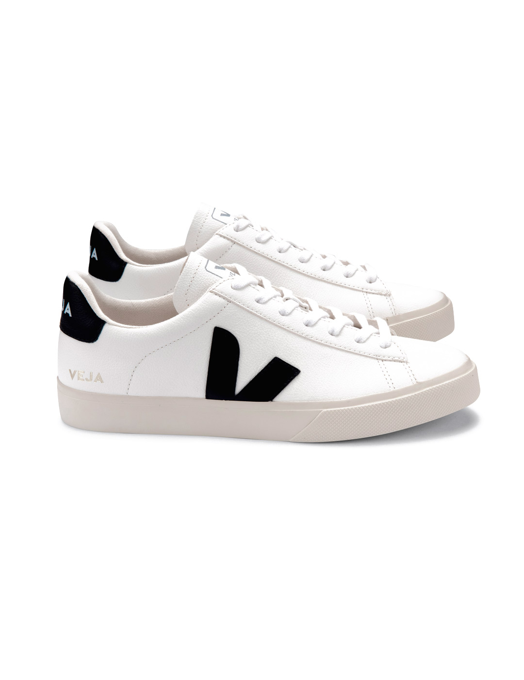 Campo Chromefree Extra White Black Shoes