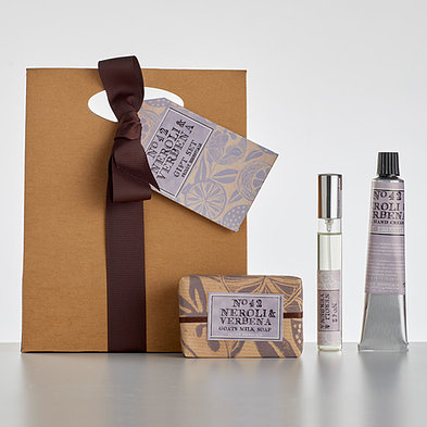 Priddy Essentials Neroli and Verbena Gift Set Including Hand Soap, Hand Cream and Perfume