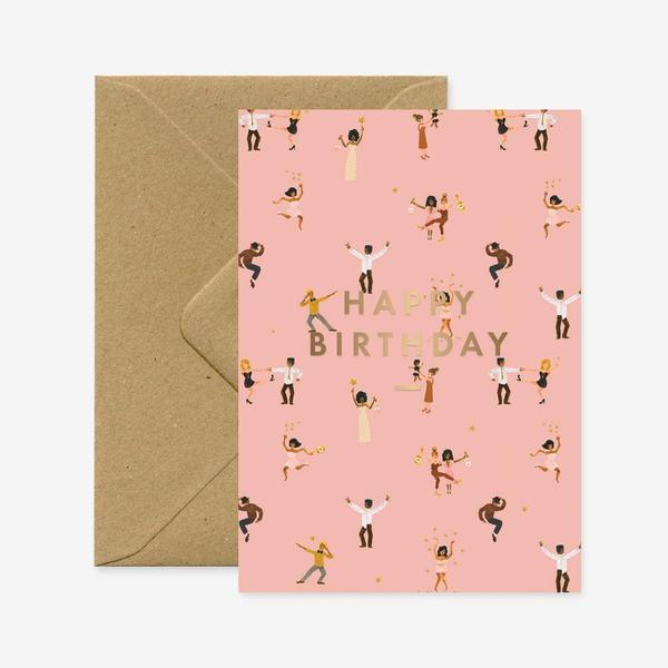 Happy Birthday Dancer Card