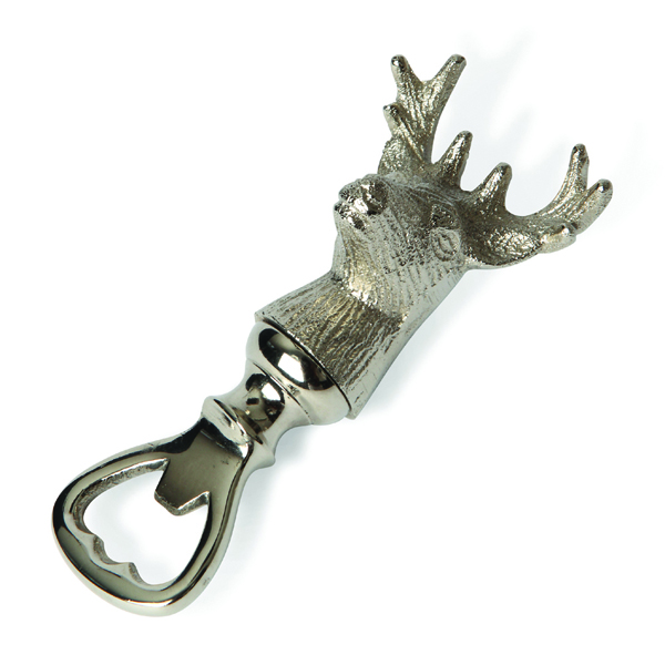 Culinary Concepts Silver Stag Bottle Opener