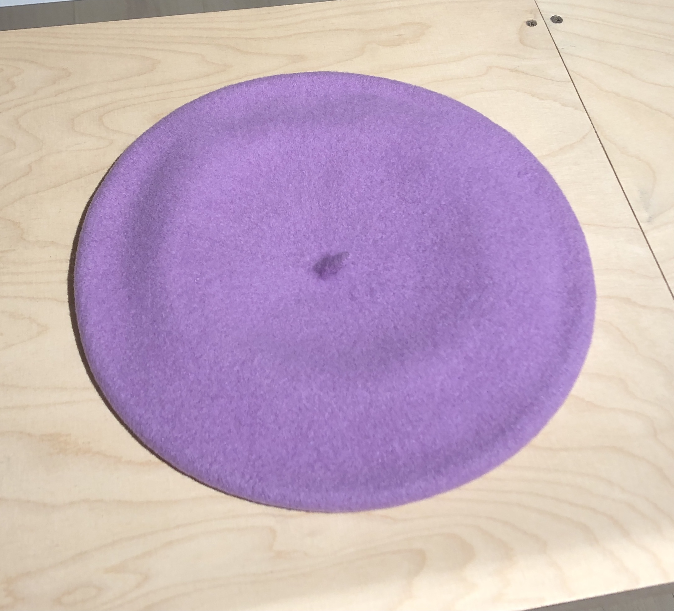 Purple Jasper Beret Dame Lining