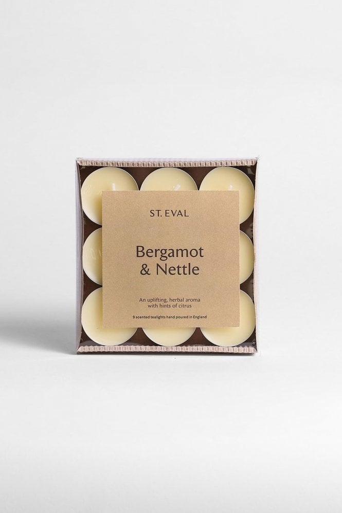 St Eval Candle Company Bergamot Nettle Scented Tealights