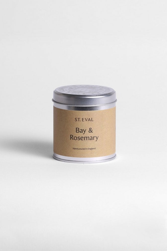St Eval Candle Company Bay Rosemary Scented Tin Candle