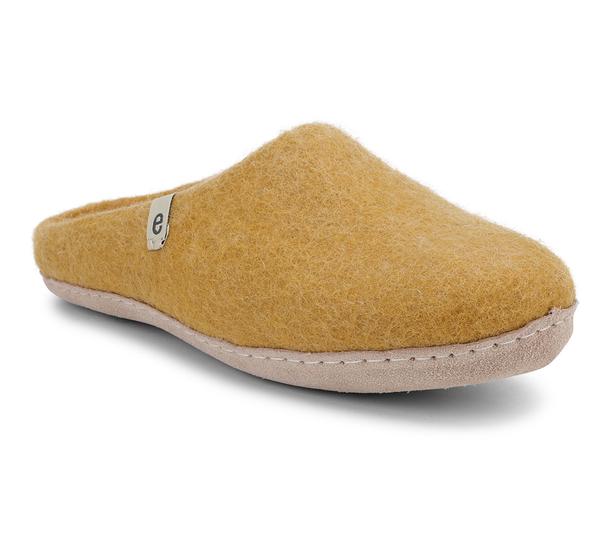 Copenhagen Wool Felt Slipper Mustard