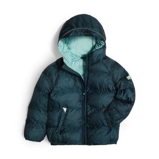 Toastie Forest Green Pack A Way Puffer Jacket