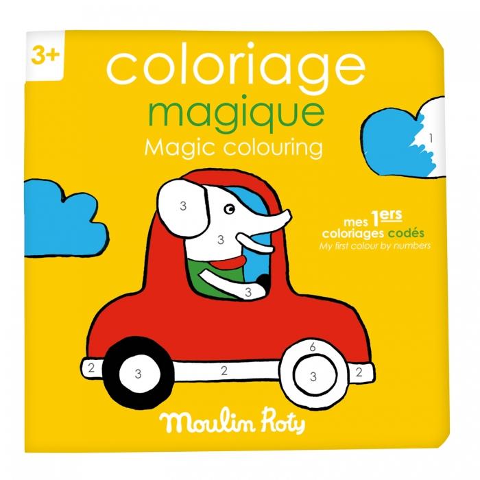 Moulin Roty Album Da Colorare Magic Colouring