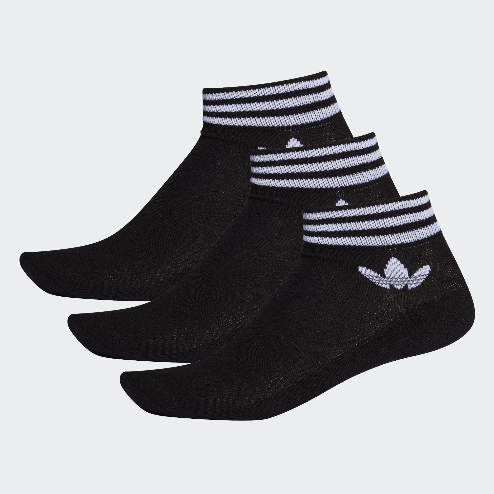 adidas-pack-of-3-black-white-medias-tobilleras-trifolio-unisex-socks