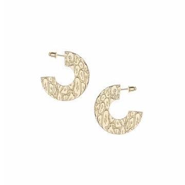 Tutti & Co Ea 299 G Leopard Earrings Gold